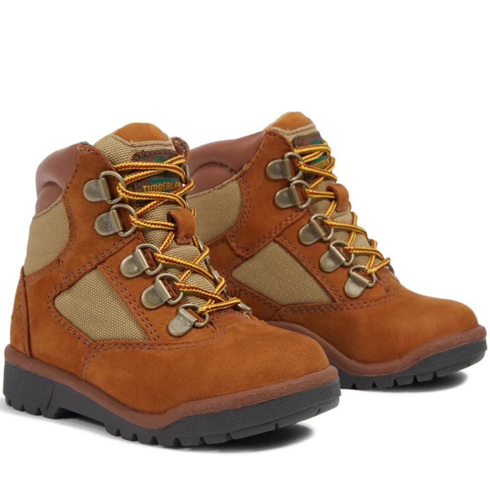 Timberland Baby Brown and Tan Hiking Boots - Picture 3 of 3